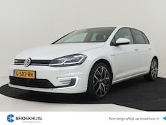 Volkswagen e-Golf - e-Golf 136pk | Navigatie | App connect | Camera achter | Led koplampen | Keyless | Warmtep