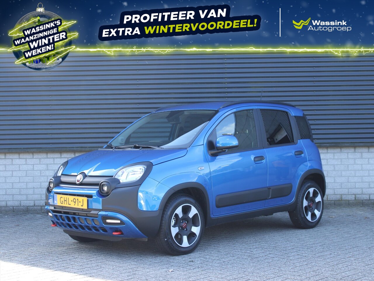 Fiat Panda - CROSS HYBRID 70PK | APPLE CARPLAY | AIRCO | - AutoWereld.nl