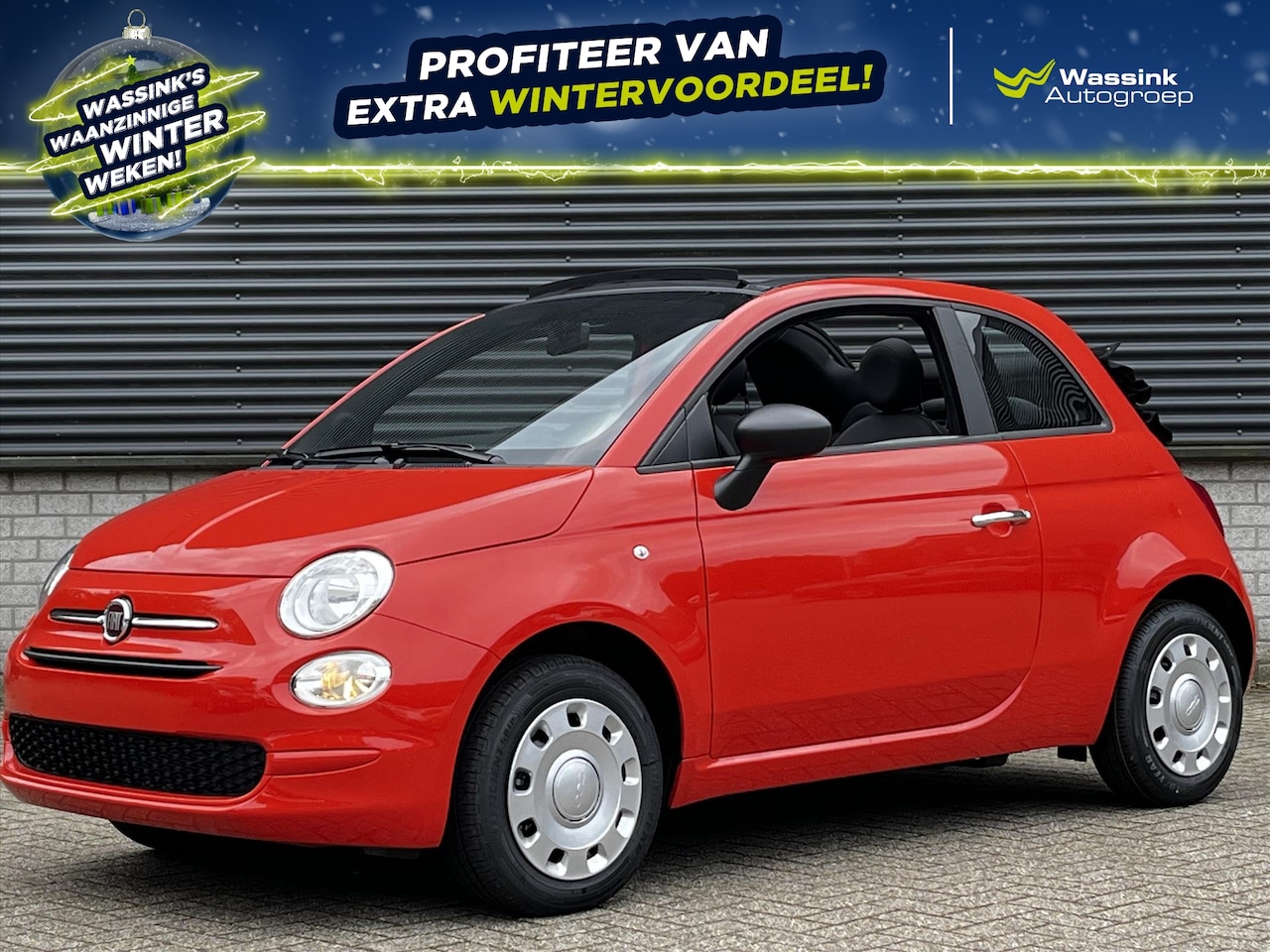 Fiat 500 C - 1.0 Hybrid 70pk Urban | Bluetooth | Airco - AutoWereld.nl