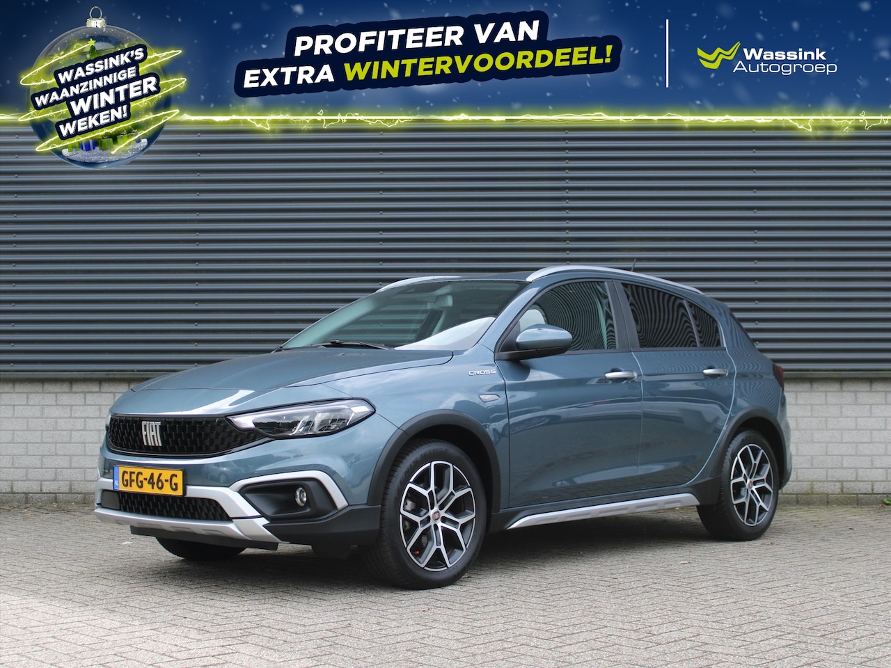 Fiat Tipo Cross - 100 PK | Apple Carplay & Android Auto | Cruise Control | Parkeersensoren achter | dodehoek - AutoWereld.nl