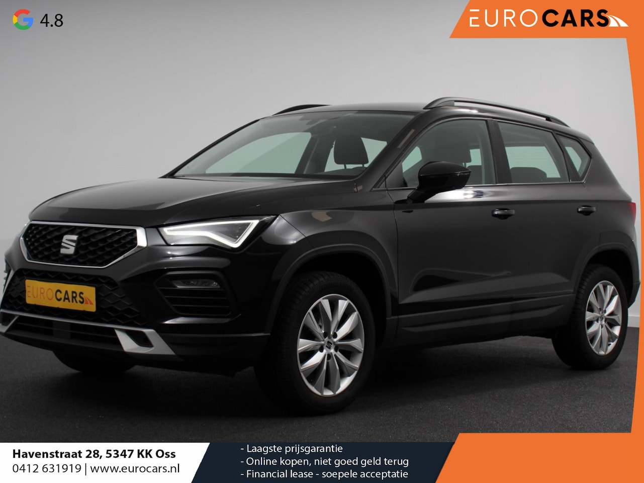 Seat Ateca - 1.5 TSI DSG Style Nieuw type Demo! | Climate Control | Camera | Parkeer sensoren | Cruise - AutoWereld.nl