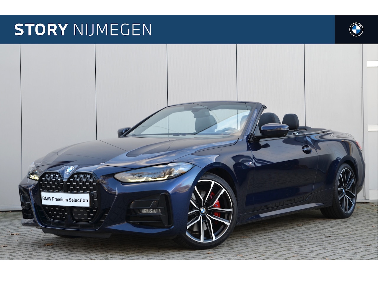 BMW 4-serie Cabrio - 430i High Executive M Sport Automaat / Comfort Access / Verwarmd Stuurwiel / Air Collar / - AutoWereld.nl