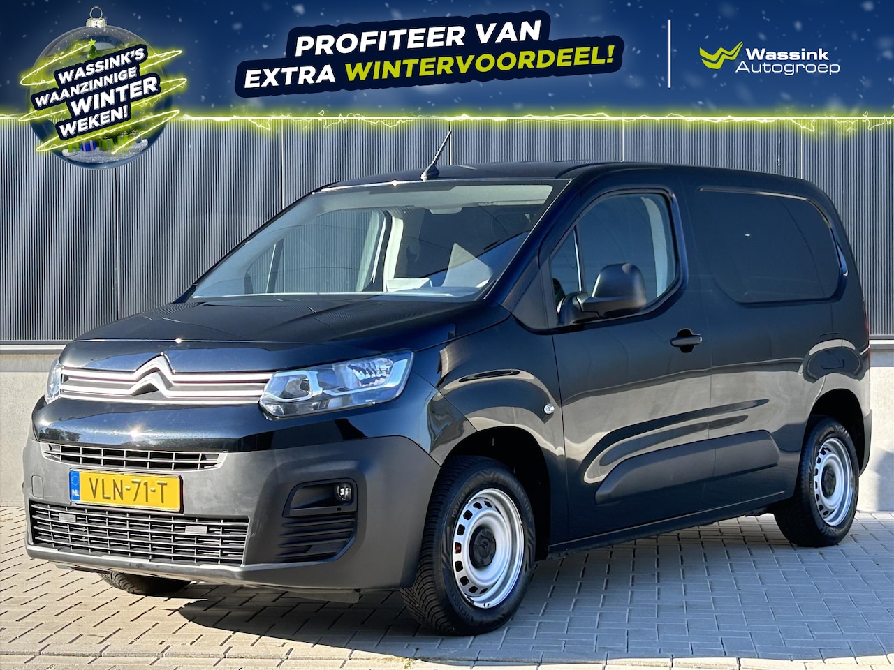 Citroën Berlingo - Van GB 1.5 BlueHDi 75pk L1 Club | Trekhaak | Houten Afwerking | Apple Carplay/Android Auto - AutoWereld.nl