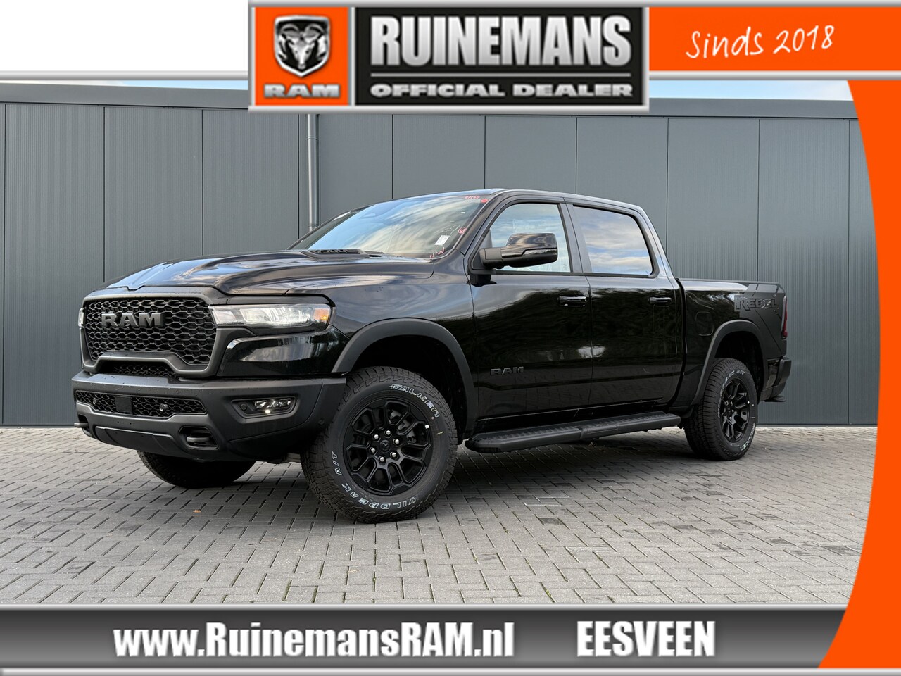 Dodge Ram 1500 - 3.0 420 PK REBEL PREMIUM / HURRICANE / 2025 MODEL / NIGHT EDITION / LUCHTVERING / PANO / 3 - AutoWereld.nl