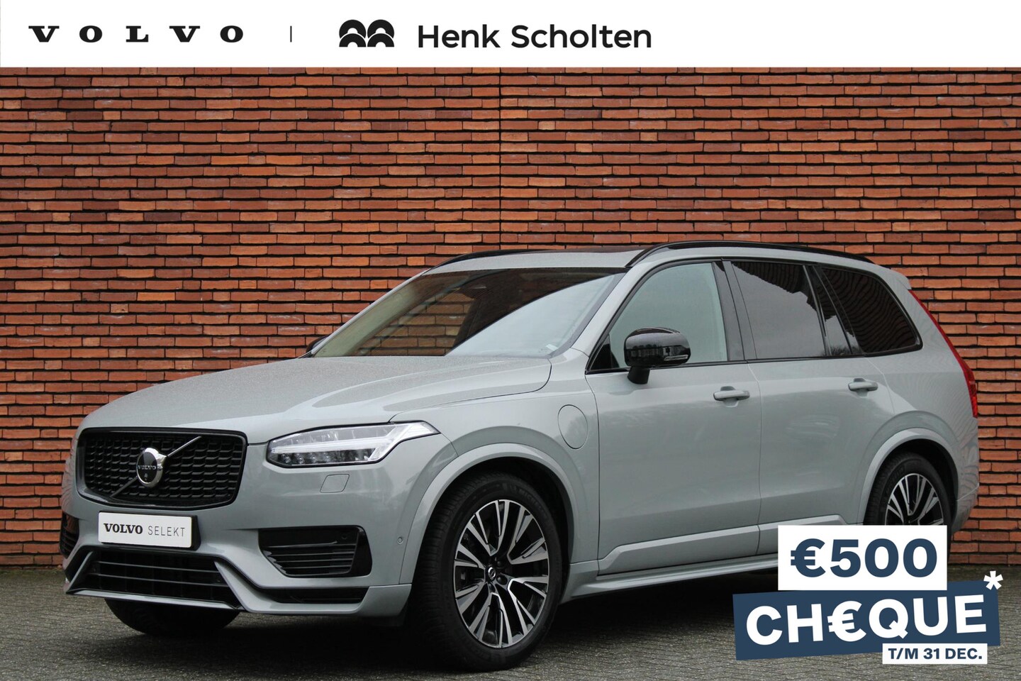 Volvo XC90 - T8 Recharge AUT8 455PK AWD Ultimate Dark, Luchtvering, Trekhaak, 360 Graden Camera, Panora - AutoWereld.nl