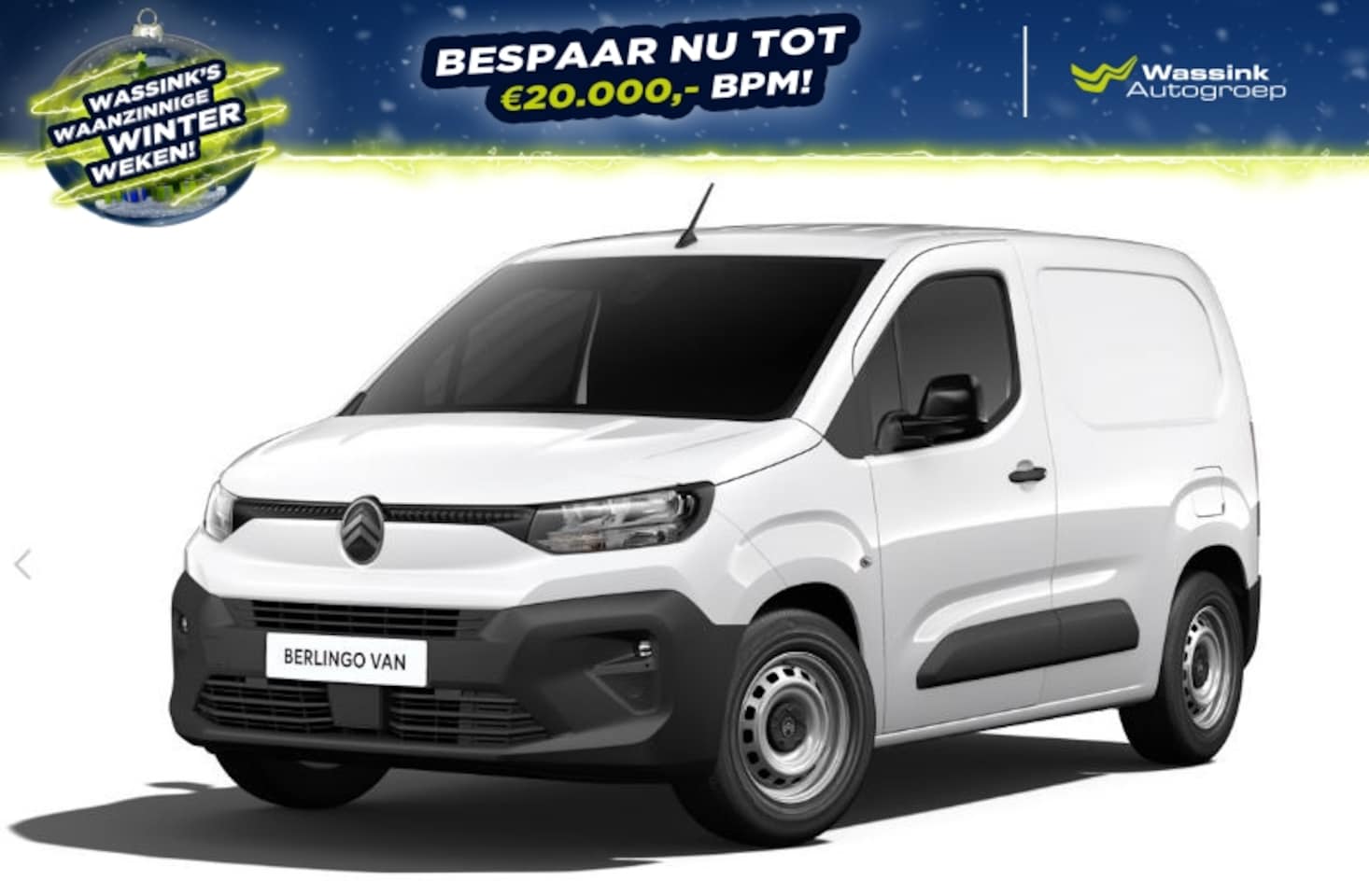 Citroën Berlingo - GB 1.5 BlueHDi 100pk S&S L1 | Pakket Winter | 10" Radio DAB+ | Trekhaakvoorbereiding | Vol - AutoWereld.nl