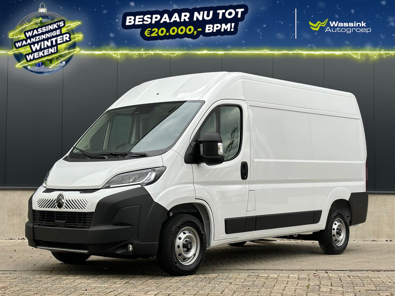 Citroën Jumper - GB 2.2 BlueHDi 140pk S&S L2H2 35 | Pakket Visibility LED | Pakket Techno Plus | Trekhaak - AutoWereld.nl