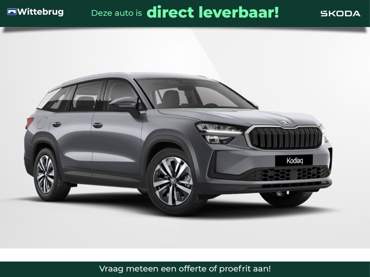 Skoda Kodiaq - 1.5 TSI PHEV Business Edition Panoramadak, Trekhaak, Interieur Lounge - AutoWereld.nl