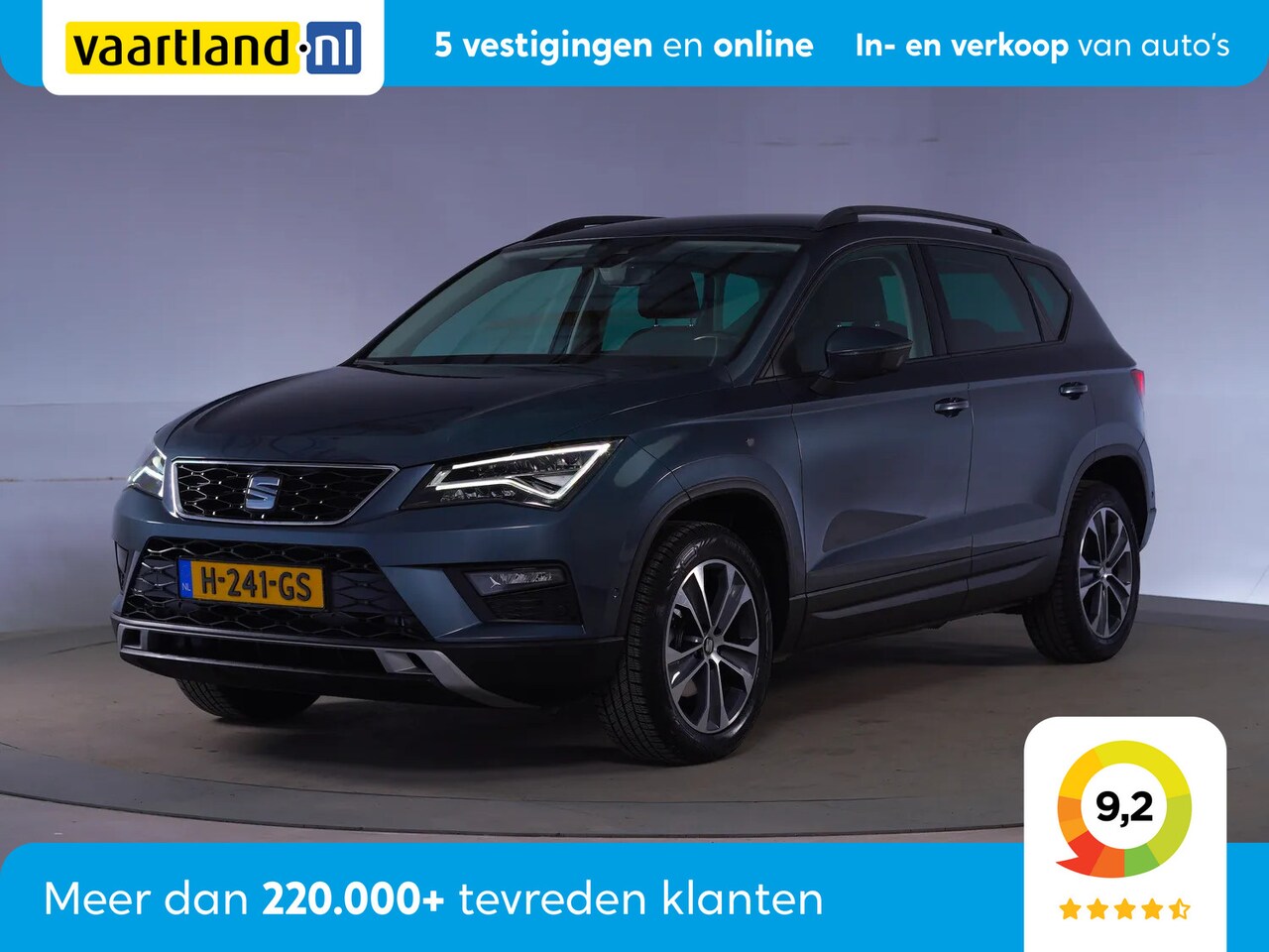 Seat Ateca - 1.5 TSI Style Business Intense Aut. [ Full led Virtual cockpit Trekhaak ] - AutoWereld.nl