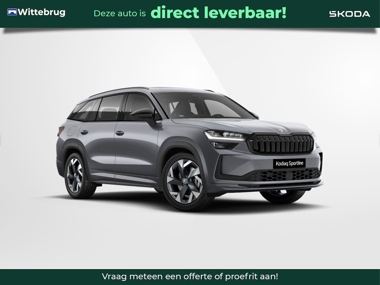 Skoda Kodiaq - 1.5 TSI PHEV Sportline Business Comfort pakket / Light&View / Trekhaak / Winter pakket / P - AutoWereld.nl