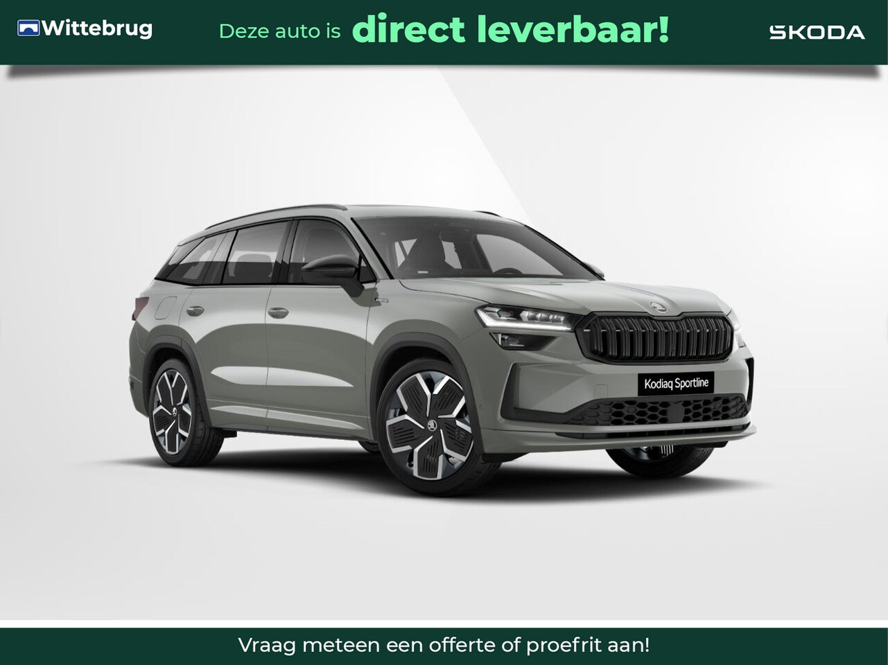 Skoda Kodiaq - 1.5 TSI PHEV Sportline Business Comfort pakket / Panoramadak / Light&View / Trekhaak / 20" - AutoWereld.nl