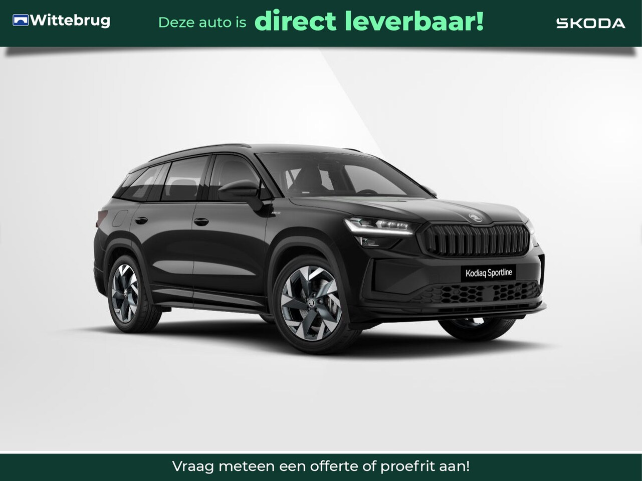 Skoda Kodiaq - 1.5 TSI PHEV Sportline Business Comfort pakket / Panoramadak / Light&View / Trekhaak / 20" - AutoWereld.nl