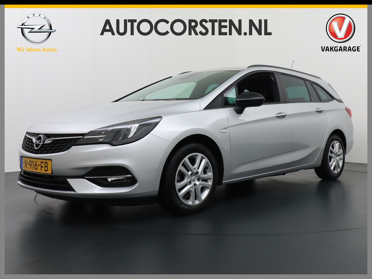 Opel Astra Sports Tourer - 111PKApple Carplay Android Auto Navi Airco Digitale radio DAB+ Cruise Control Regen-Lichts - AutoWereld.nl