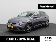 Volkswagen Polo - 1.0 TSI Life Edition Automaat | Navigatie | Airco | Parkeersensoren Voor/Achter | LED | Ca