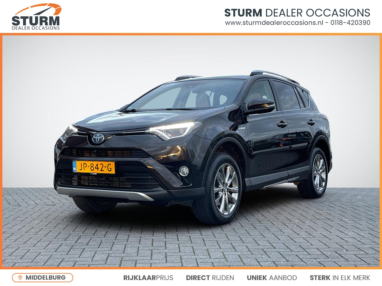 Toyota RAV4 - 2.5 Hybrid AWD Executive Business *Trekgewicht 1650kg!* | Navigatie | Trekhaak | Camera | - AutoWereld.nl