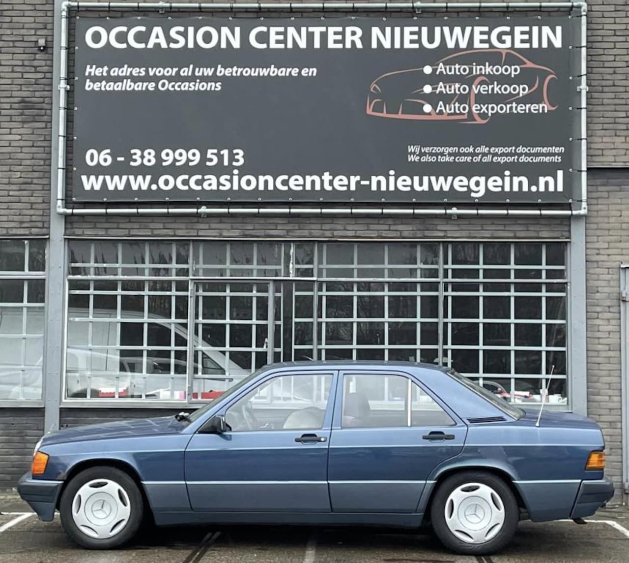 Mercedes-Benz 190-serie - 2.5 D AUT 1990 Blauw AUTOMAAT/Stuurb - AutoWereld.nl