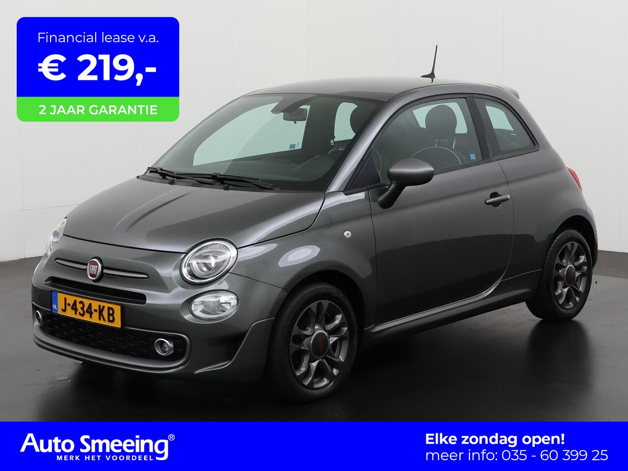 Fiat 500 - 1.2 Lounge Automaat | Zondag Open! - AutoWereld.nl