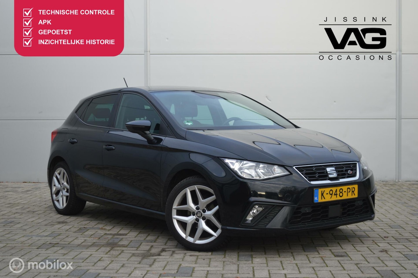 Seat Ibiza - 1.0 TSI FR CarPlay Camera PDC Clima Cruise 17 inch - AutoWereld.nl