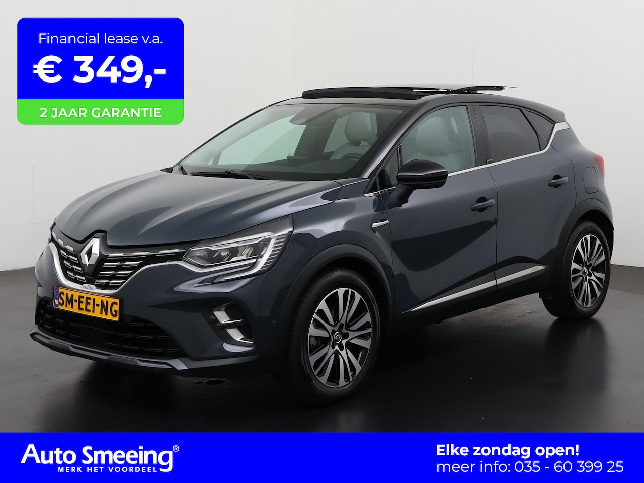 Renault Captur - 1.6 E-Tech Plug-in Hybrid Initiale Paris | Panoramadak | Zondag Open! - AutoWereld.nl