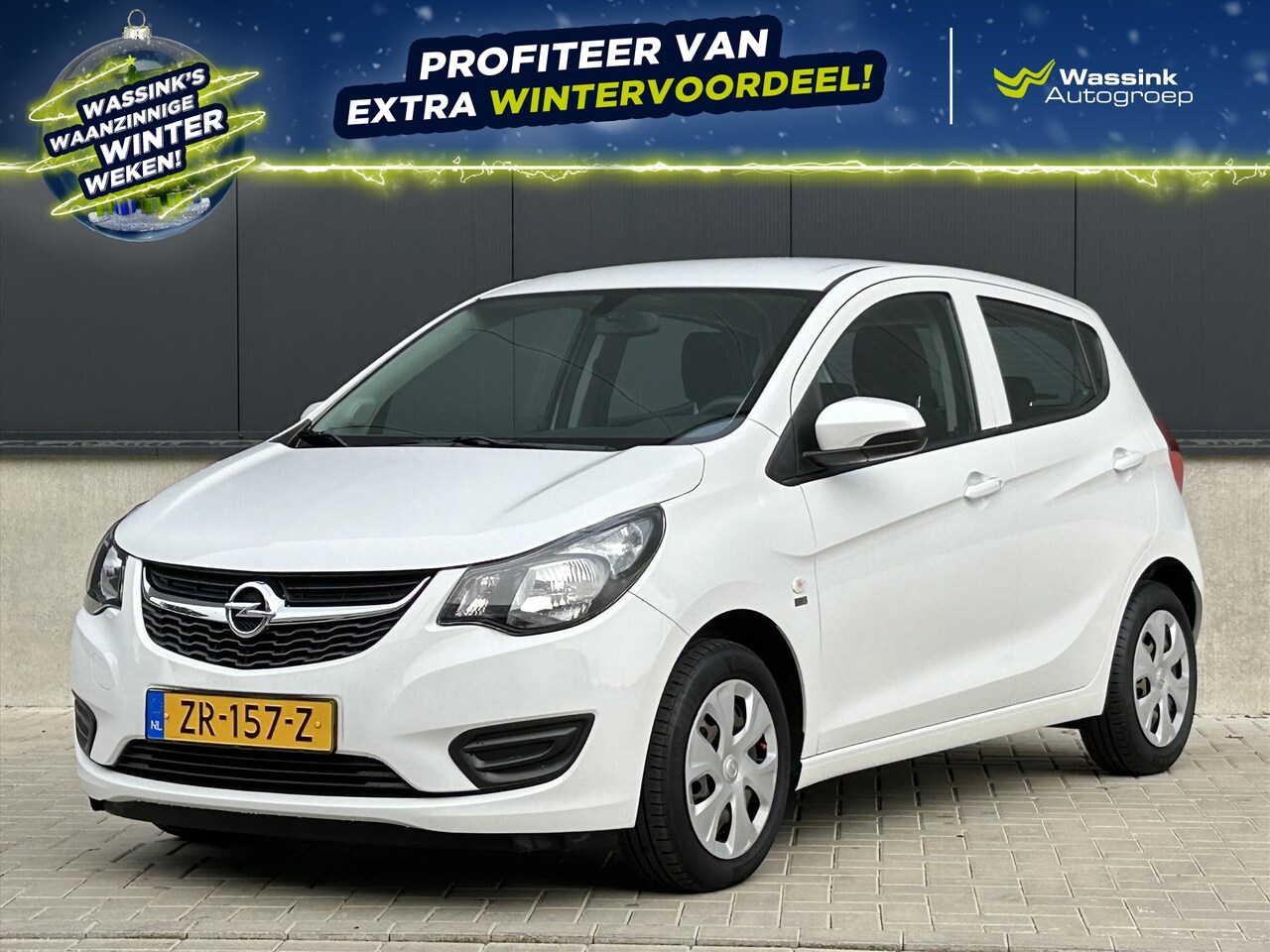 Opel Karl - 1.0 Start/Stop 75pk 120 Jaar Edition | Airco | Bluetooth | Cruise Control | Reservewiel | - AutoWereld.nl