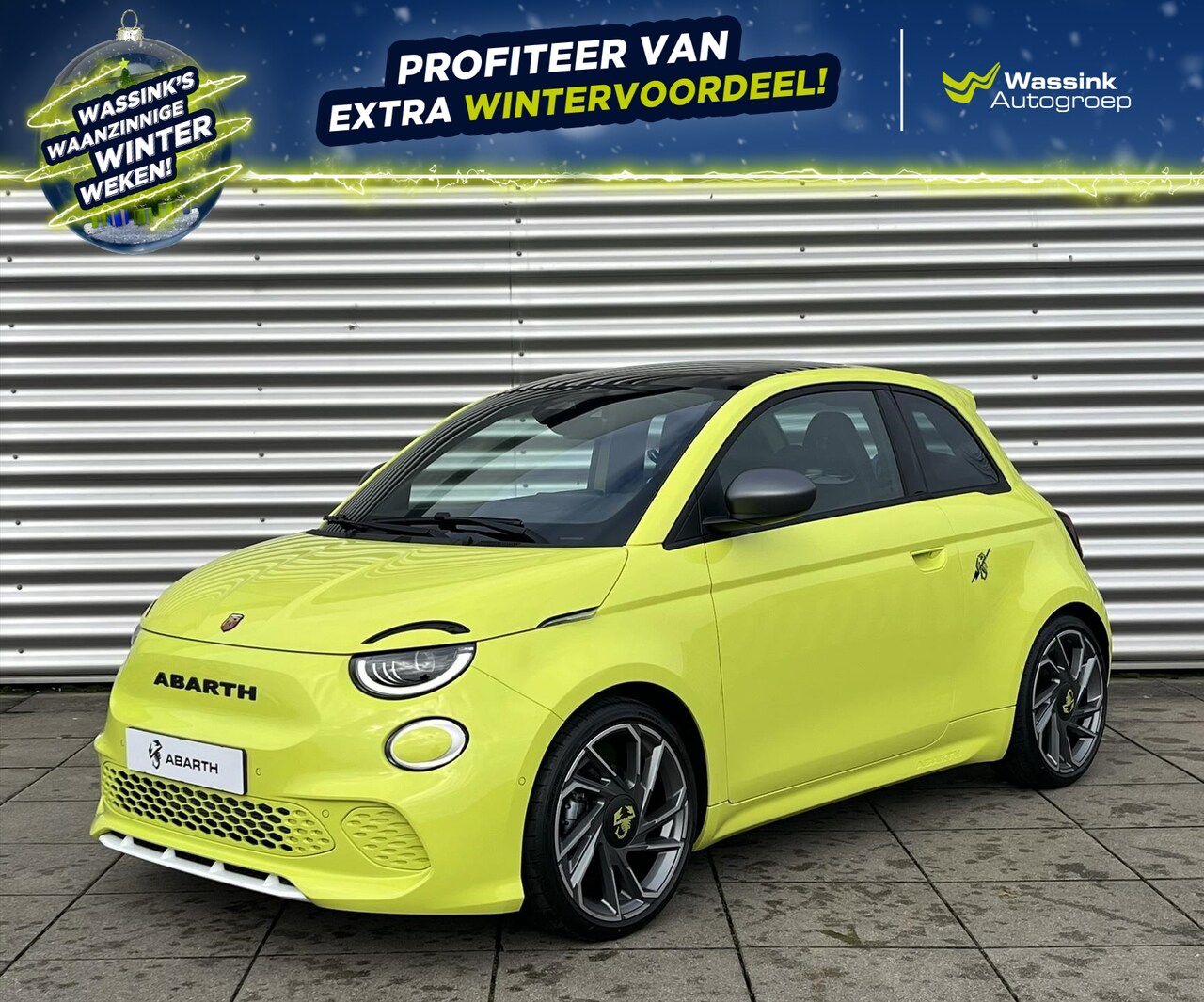 Abarth 500 - 42 kWh 155pk Scorpionissima | Navigatie | 18'' LM Velgen | Climate Control - AutoWereld.nl