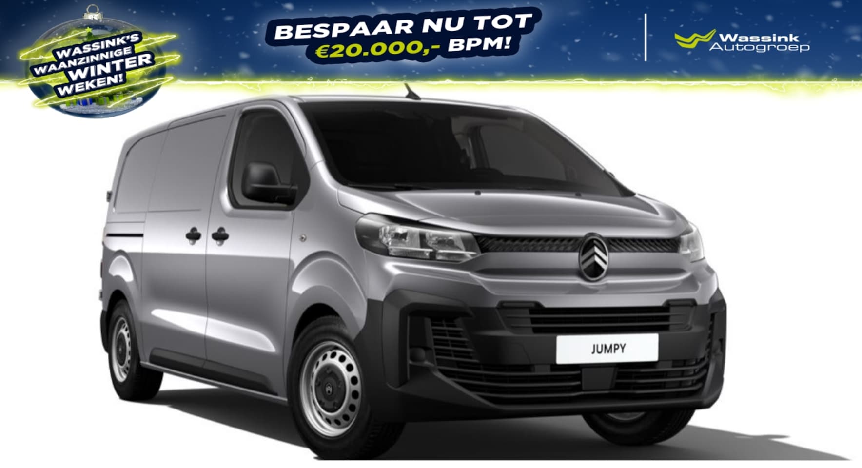 Citroën Jumpy - GB 2.0 BlueHDi 145pk S&S L2 | Airco | Bluetooth | Cruise Control - AutoWereld.nl