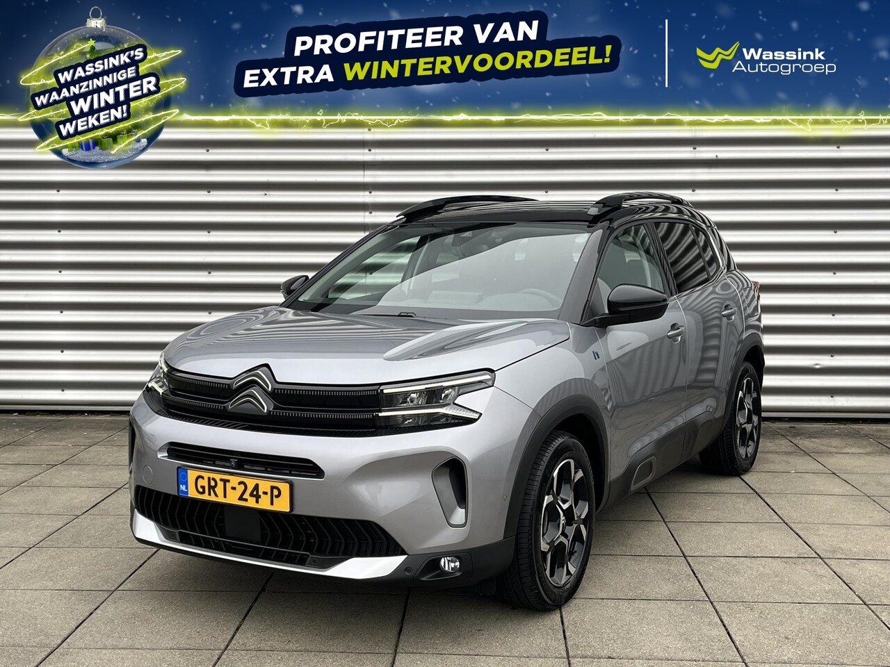 Citroën C5 Aircross - 1.6 Plug-in Hybrid 180pk e-EAT8 Max | Navigatie | Cruise & Climate Control | Panoramisch s - AutoWereld.nl