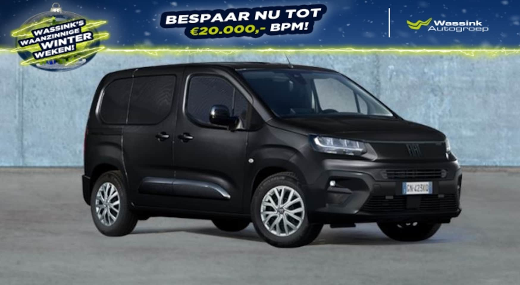 Fiat Doblò - GB 1.5 BlueHDi 130pk S&S L2 EAT8 | Cruise Control | Airco | Bluetooth - AutoWereld.nl