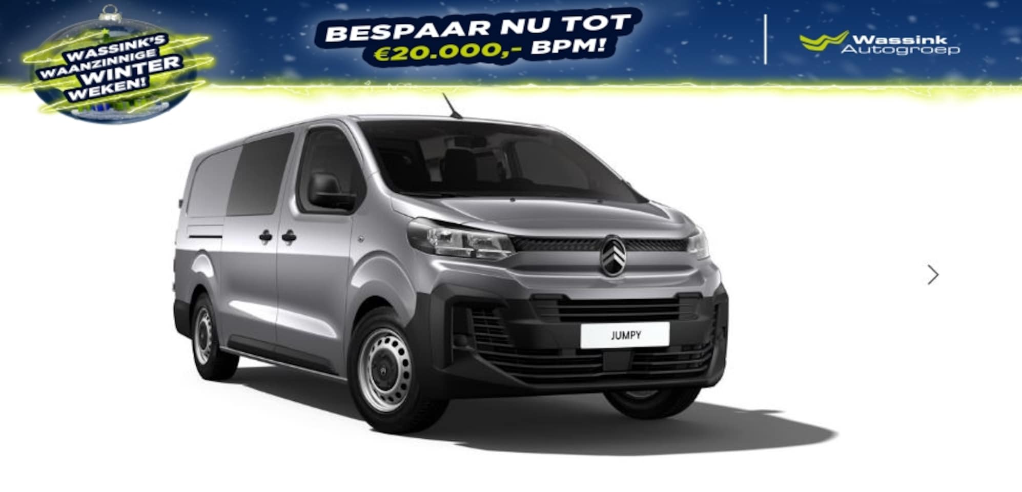 Citroën Jumpy - GBDC XL 2.0 BlueHDi 180PK S&S EAT8 6-zits verhoogd laadvermogen Club | Verhoogd laadvermog - AutoWereld.nl