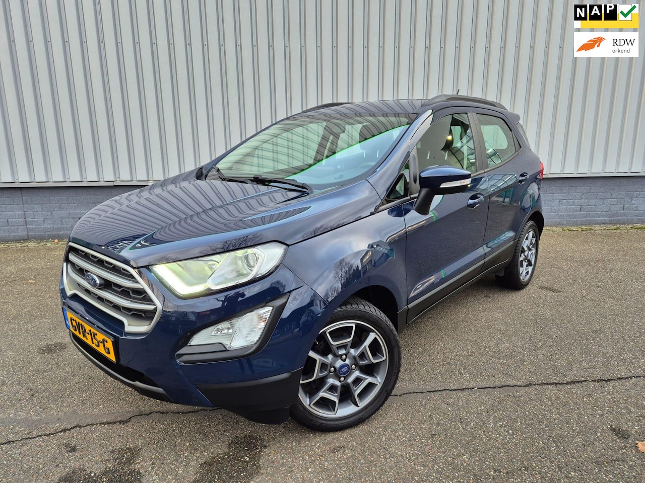 Ford EcoSport - 1.0 Titanium | Navi | Clima | Cruise | PDC | Camera | Stoel & Stuurwielverwarming | - AutoWereld.nl