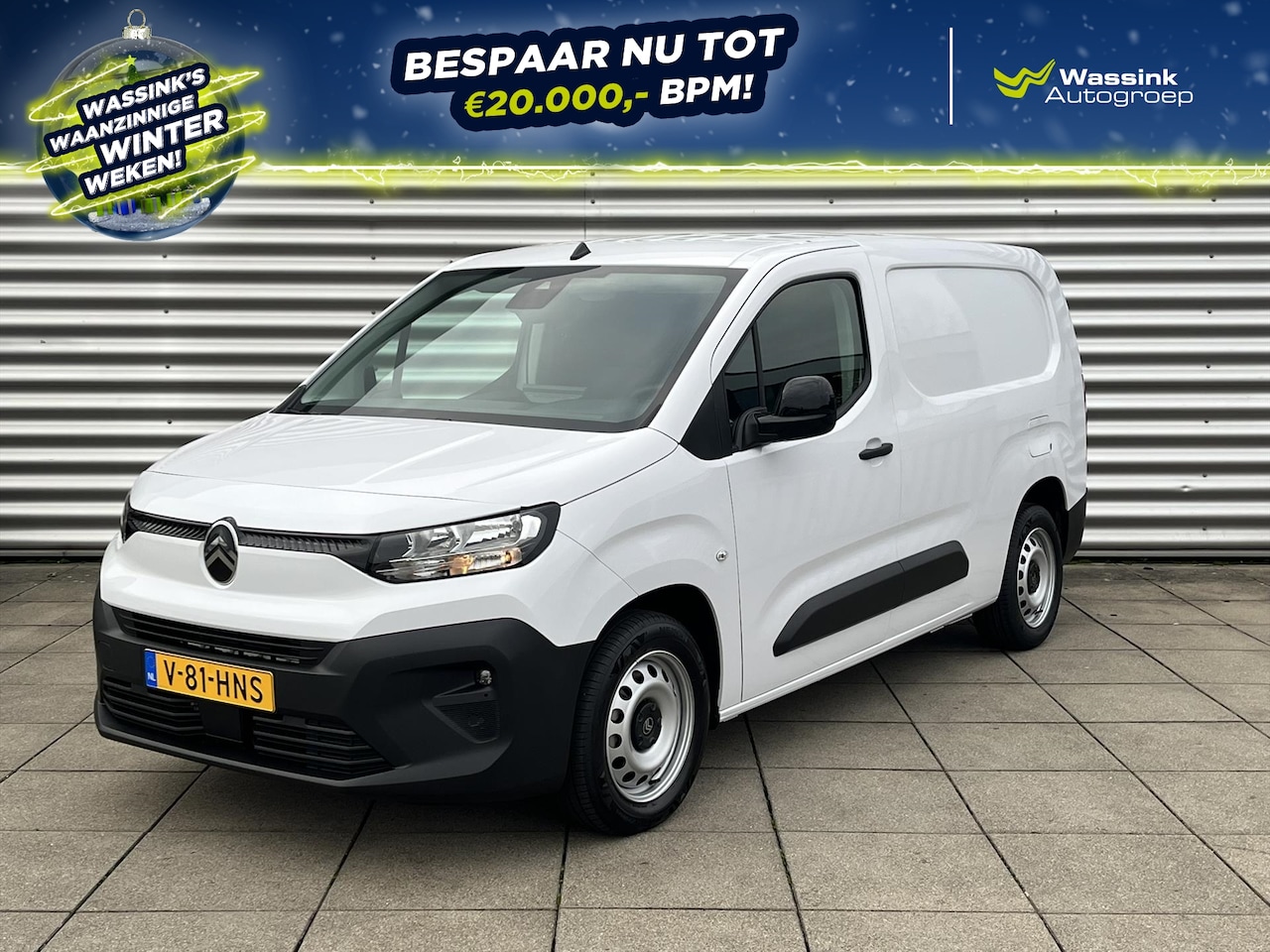 Citroën Berlingo - Van GB 1.5 BlueHDi 100pk L2 verhoogd laadvermogen | Navigatie | Airco | Cruise Control - AutoWereld.nl