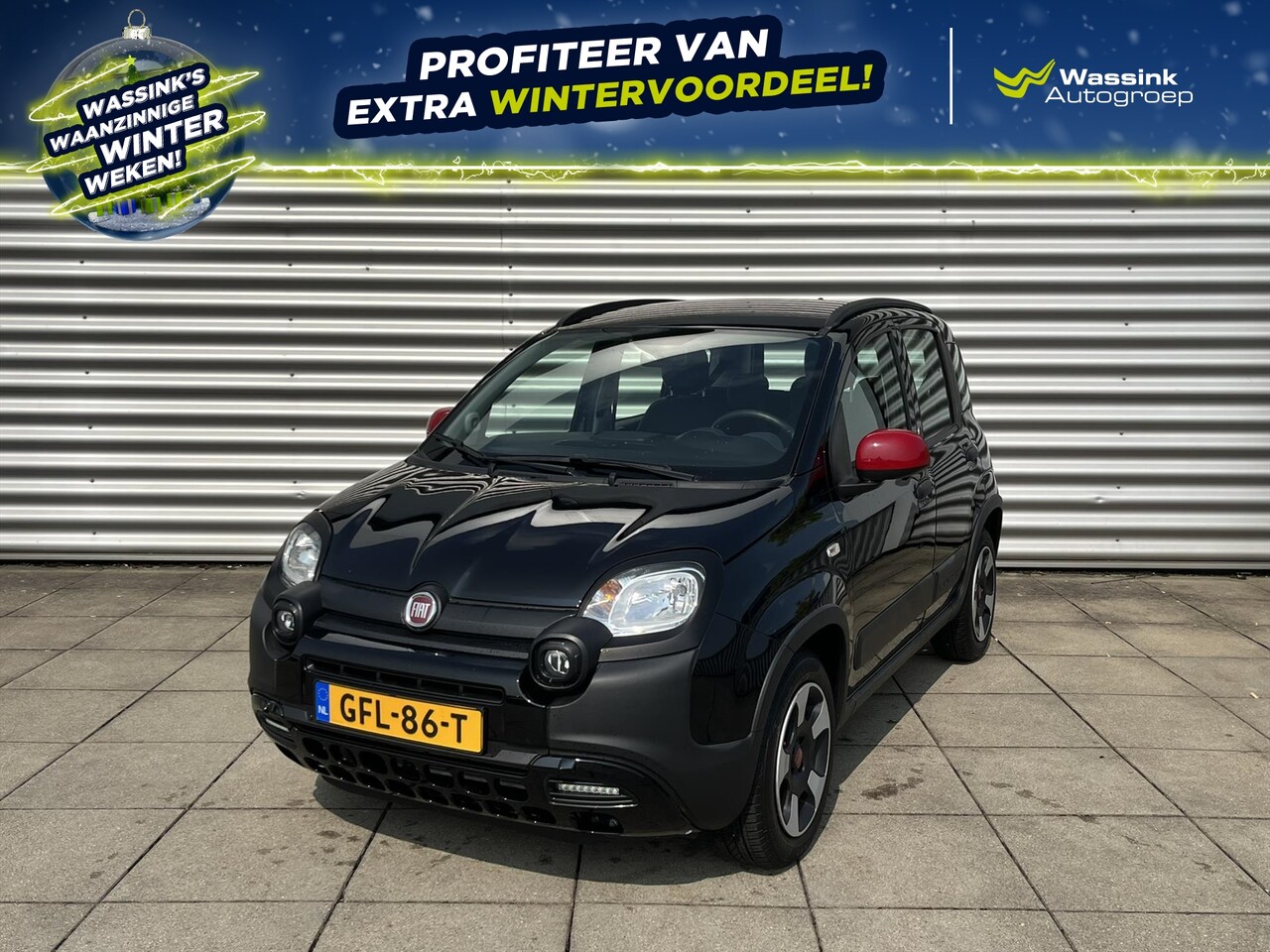 Fiat Panda - 1.0 70pk Hybrid Cross | Climate control | Bluetooth - AutoWereld.nl