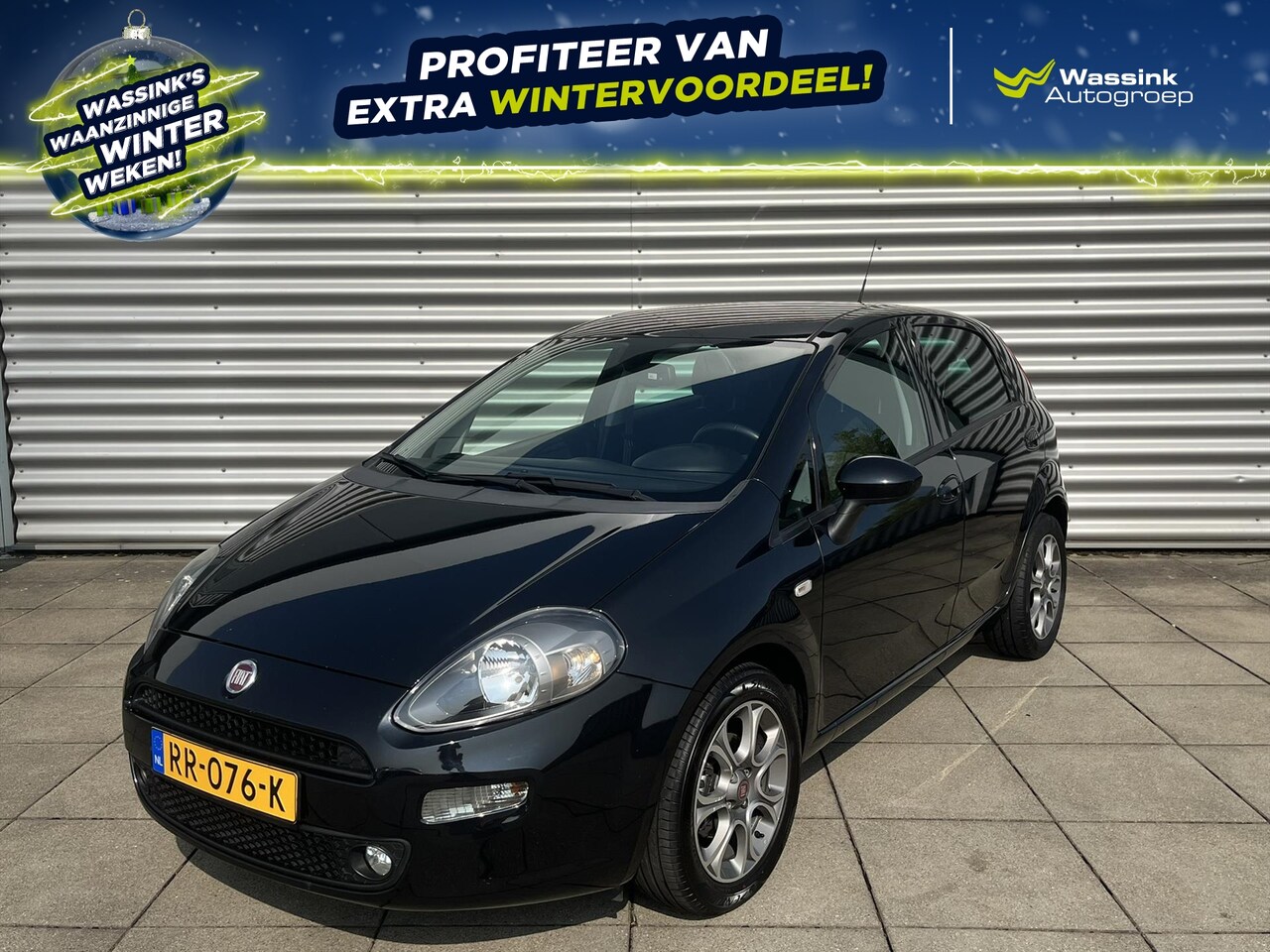 Fiat Punto - 0.9 TwinAir Turbo 100pk 5d Lounge | Navigatie | Cruise Control | Climate Control - AutoWereld.nl