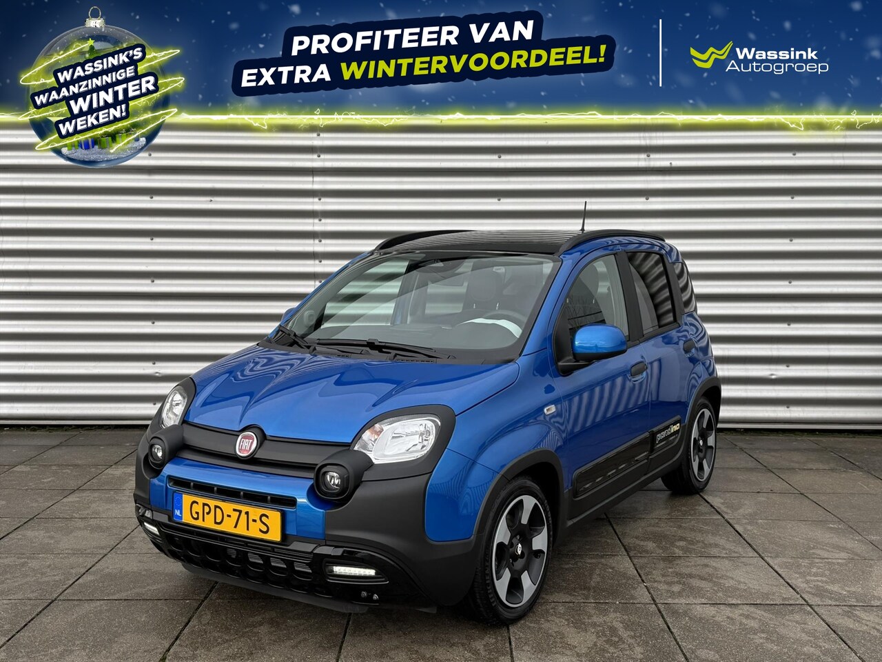 Fiat Panda - 1.0 70pk Pandina | Airco | Bluetooth - AutoWereld.nl