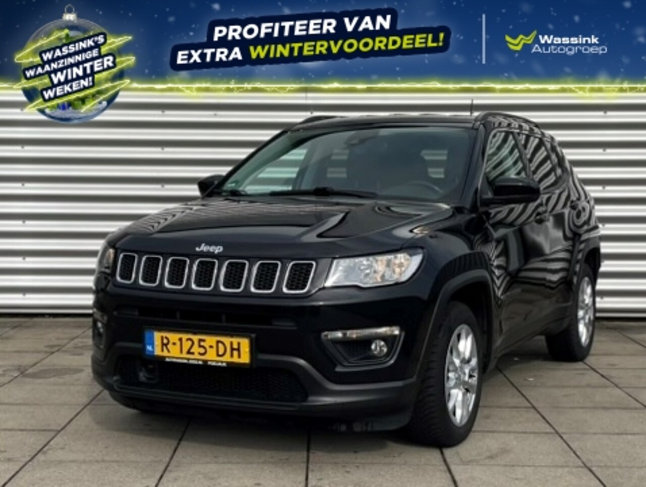 Jeep Compass - 1.3 MultiAir 150pk DDCT Limited | Climate Control | Achteruitrijcamera - AutoWereld.nl