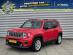 Jeep Renegade - 1.5T e-Hybrid 130pk Limited | Achterruitrijcamera | Keyless Start & Go| Adaptive Cruise Co