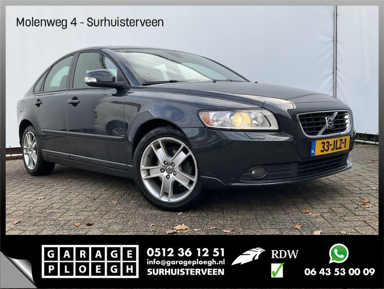 Volvo S40 - 2.0 146pk Edition II Voll.onderhoud + vol opties Trekhaak - AutoWereld.nl