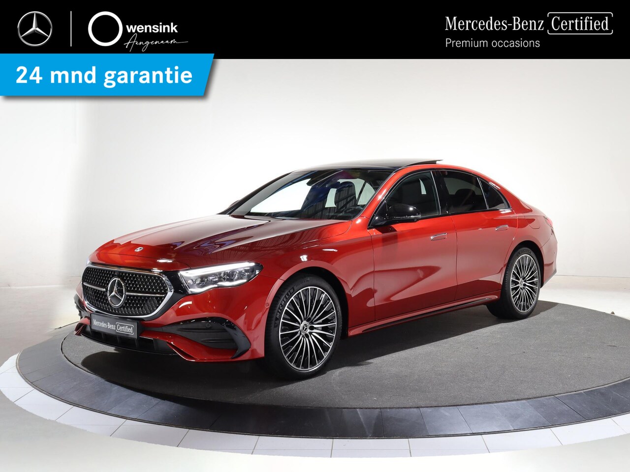 Mercedes-Benz E-klasse - 300 e AMG Line | MANUFAKTUR lak | Panoramadak | Winter pakket | 20 Inch | Memory | Digital - AutoWereld.nl