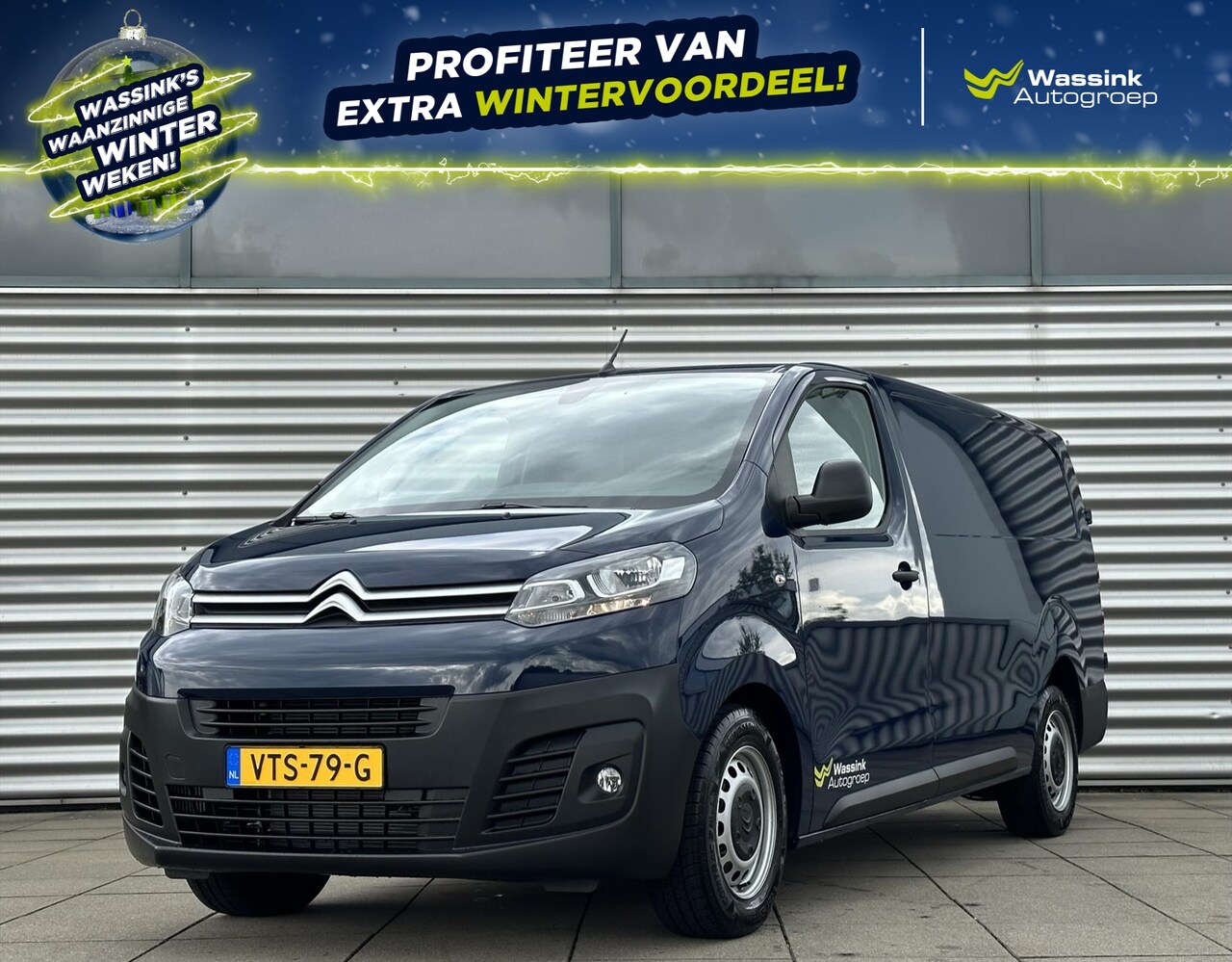 Citroën Jumpy - GB Long 1.5 BlueHDi 100PK 3-zits Club | Airco | Bluetooth | Laadvloer | Cruise | Trekgewic - AutoWereld.nl