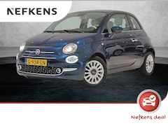 Fiat 500 - 85 pk Turbo Lounge | Climate control | Navigatie | Glazen dak | AppleCarPlay