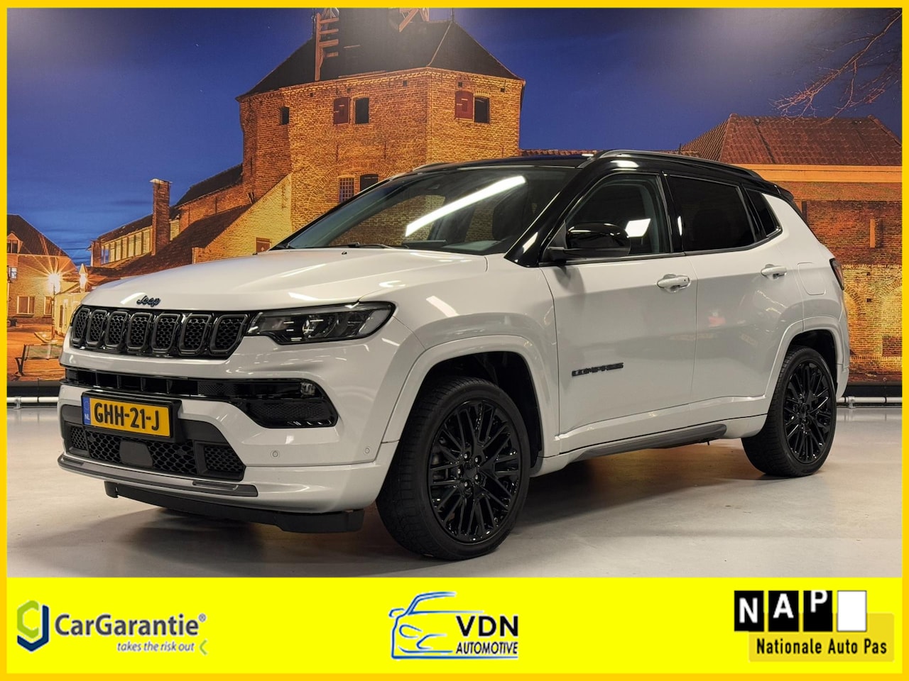 Jeep Compass - 4xe 240 Plug-in Hybrid Electric S Leer Camera - AutoWereld.nl