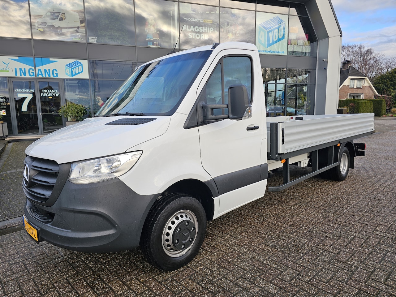 Mercedes-Benz Sprinter - 515 CDI L3 RWD Chassis Cabine Open Laadbak * Luchtvering * - AutoWereld.nl