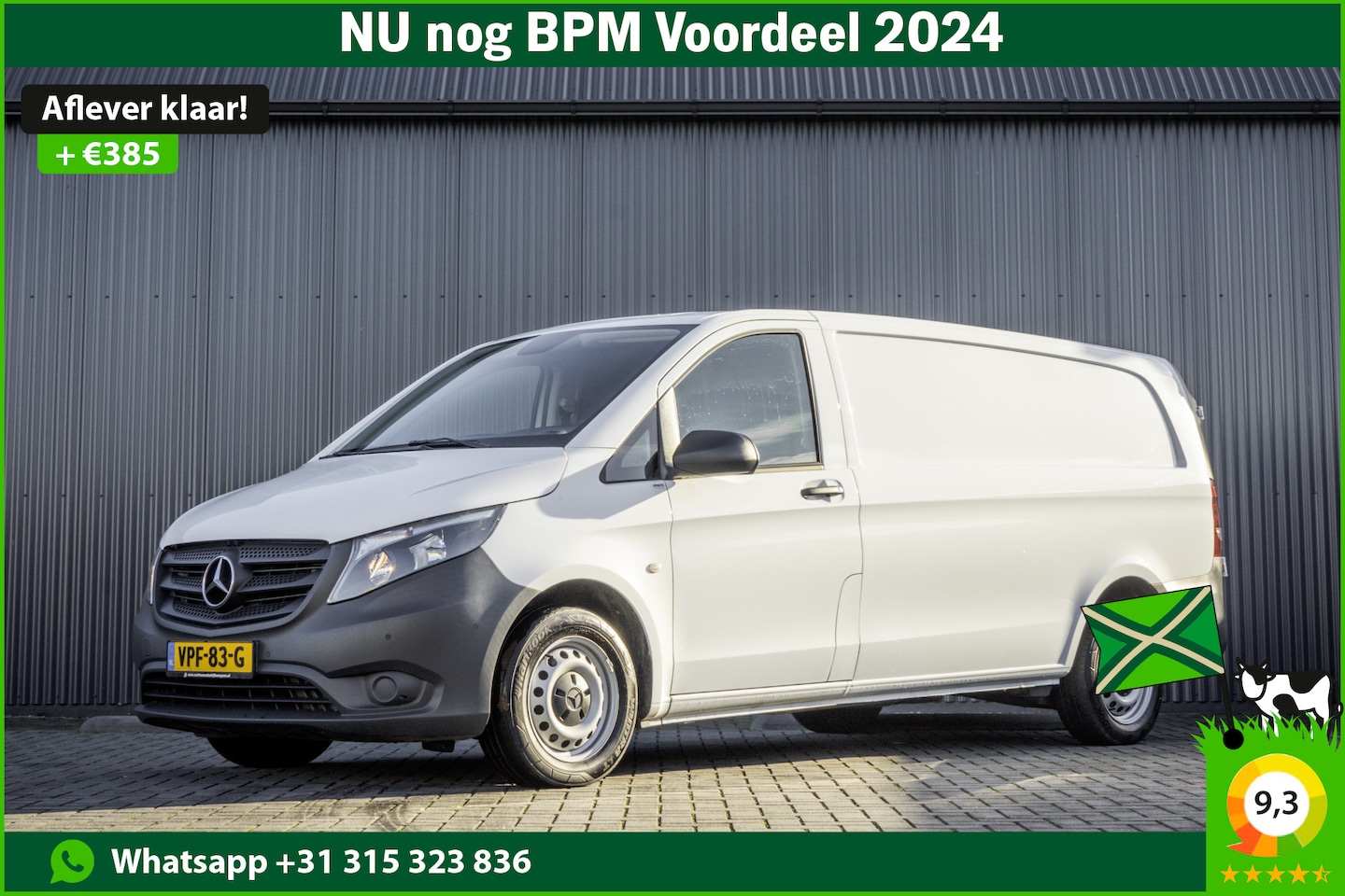 Mercedes-Benz Vito - 116 CDI L3H1 XL | 164 PK | Euro 6 | Cruise | Carplay | Airco | PDC | Navigatie - AutoWereld.nl