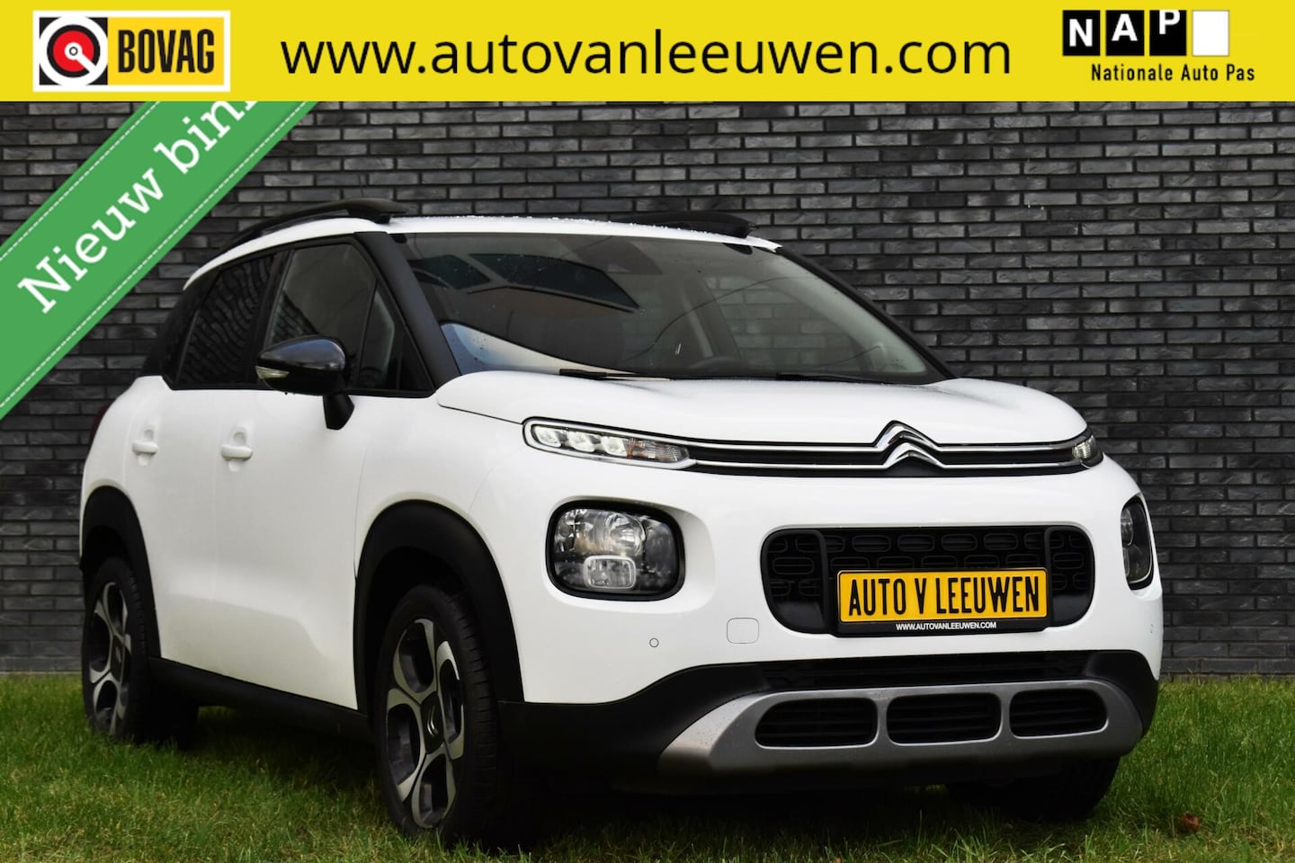 Citroën C3 Aircross - 1.2 PureTech S&S Shine AUTOMAAT/NAVI/CARPLAY/CAMERA/ETC.! - AutoWereld.nl