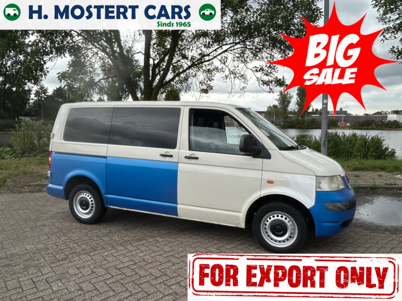 Volkswagen Transporter - 1.9 TDI 300 T800 Trendline DC * AIRCO * TREKHAAK * EXPORT COLLECTIE * - AutoWereld.nl