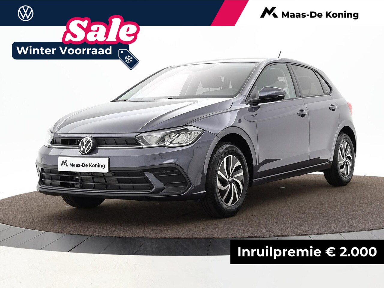 Volkswagen Polo - Life Edition 1.0 TSI 95 pk 5 versn. Hand · Airconditioning automatisch, 2-zone (climatroni - AutoWereld.nl