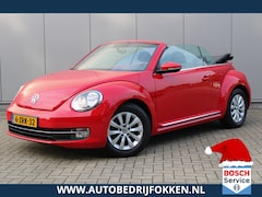 Volkswagen Beetle Cabriolet - 1.2 TSI Design BlueMotion Navi|Airco|LM-Velgen|Cruise|Audio|CV