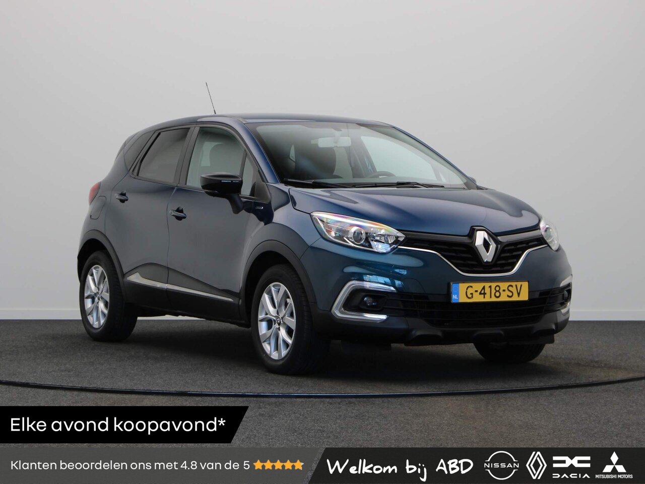 Renault Captur - TCe 90pk Limited | Navigatie | Lichtmetaal | DAB | Parkeersensoren Achter | - AutoWereld.nl