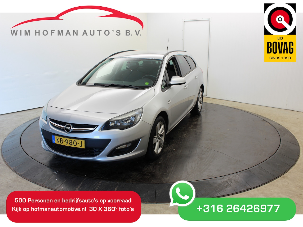 Opel Astra Sports Tourer - 1.4 Turbo LPG Business + Trekhaak PDC volledig onderhouden - AutoWereld.nl