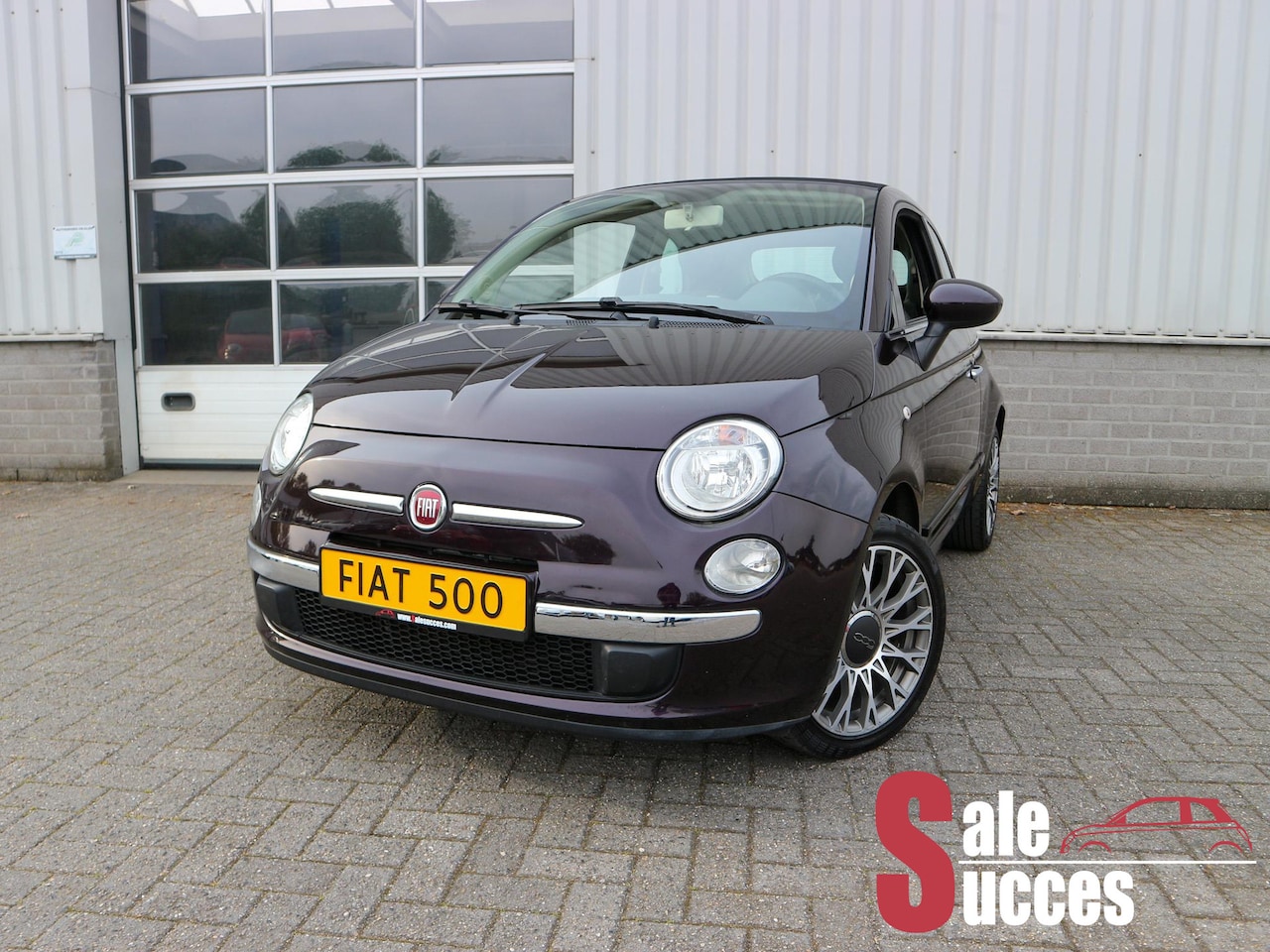 Fiat 500 C - 1.2 Lounge Automaat | Viola Magico - AutoWereld.nl